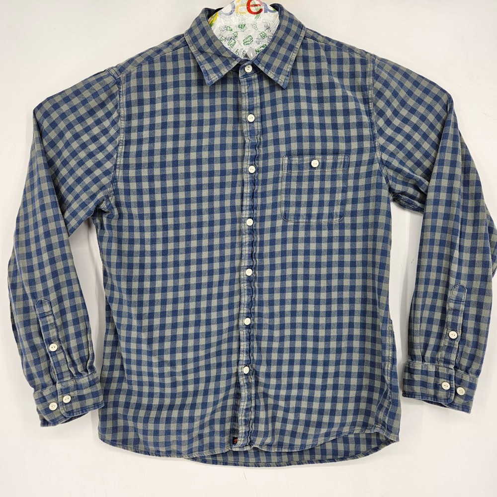 The Normal Brand Shirt Mens Large Button Up‎ Long Sleeve Casual Preppy Check